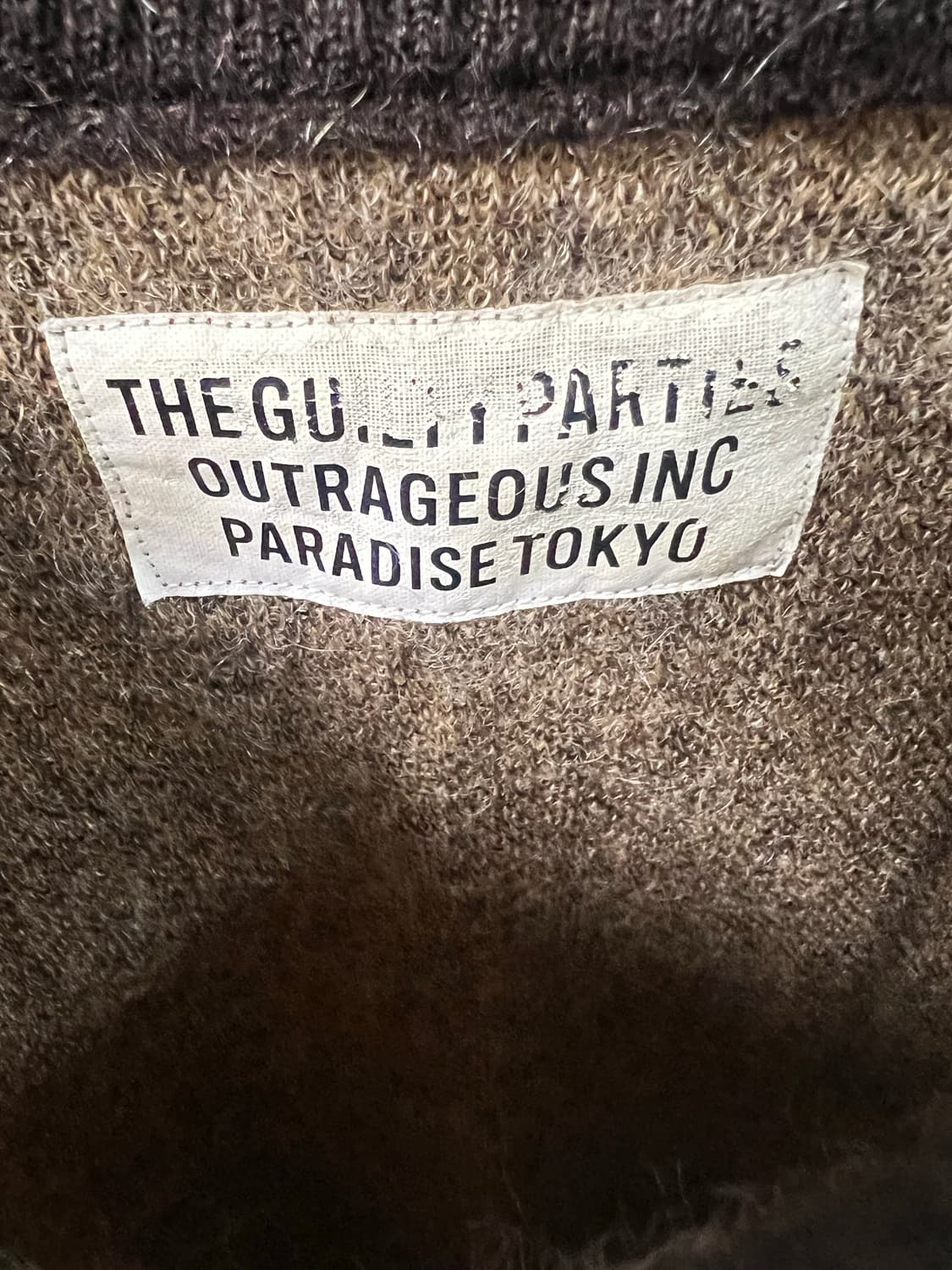 와코마리아 레오파드 모헤어 니트 상품이미지3