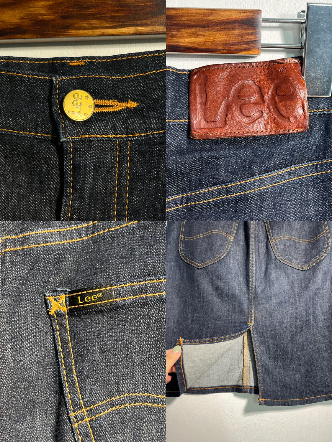 Lee 리 데님 스커트 27inch 상품이미지9
