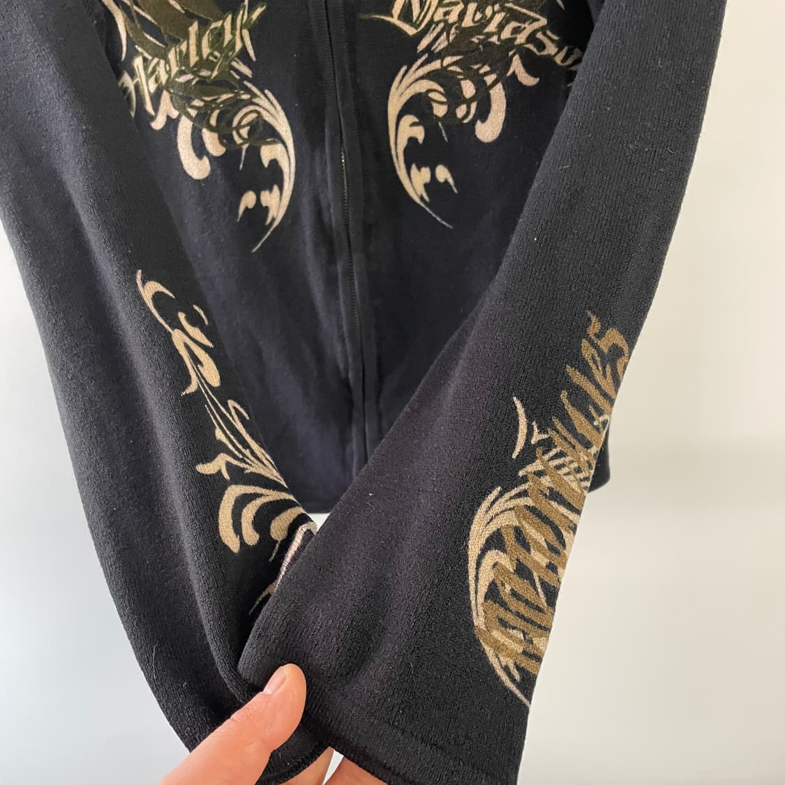 할리데이비슨 Y2k 후드집업 자켓 상품이미지4