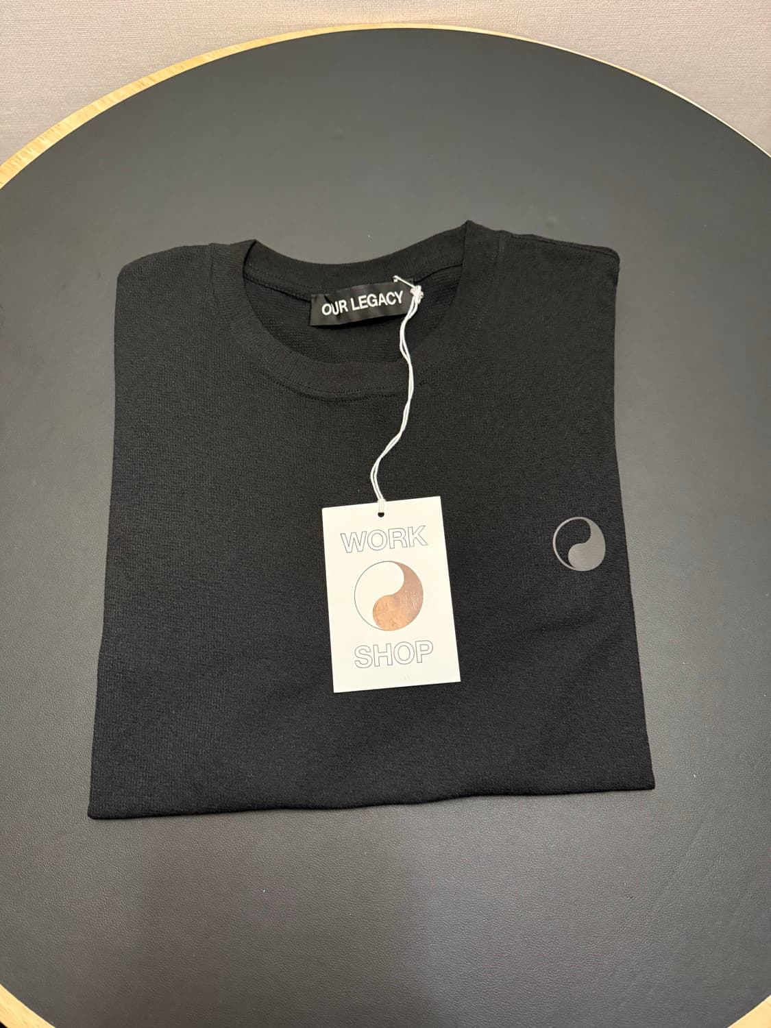 아워레가시 워크샵 와플 롱슬리브 블랙 M 사이즈 상품이미지6