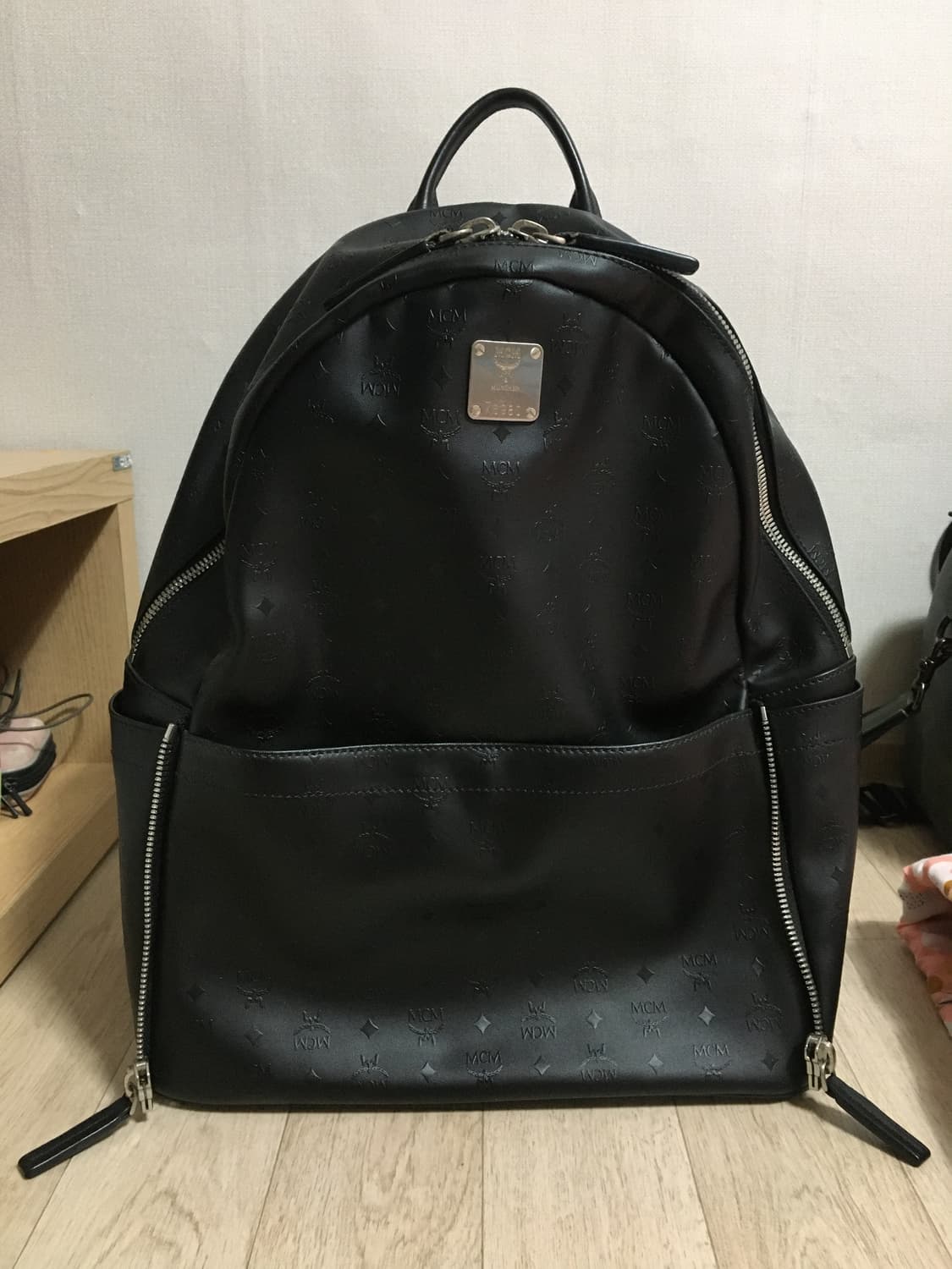 MCM 비세토스 백팩 블랙 상품이미지2