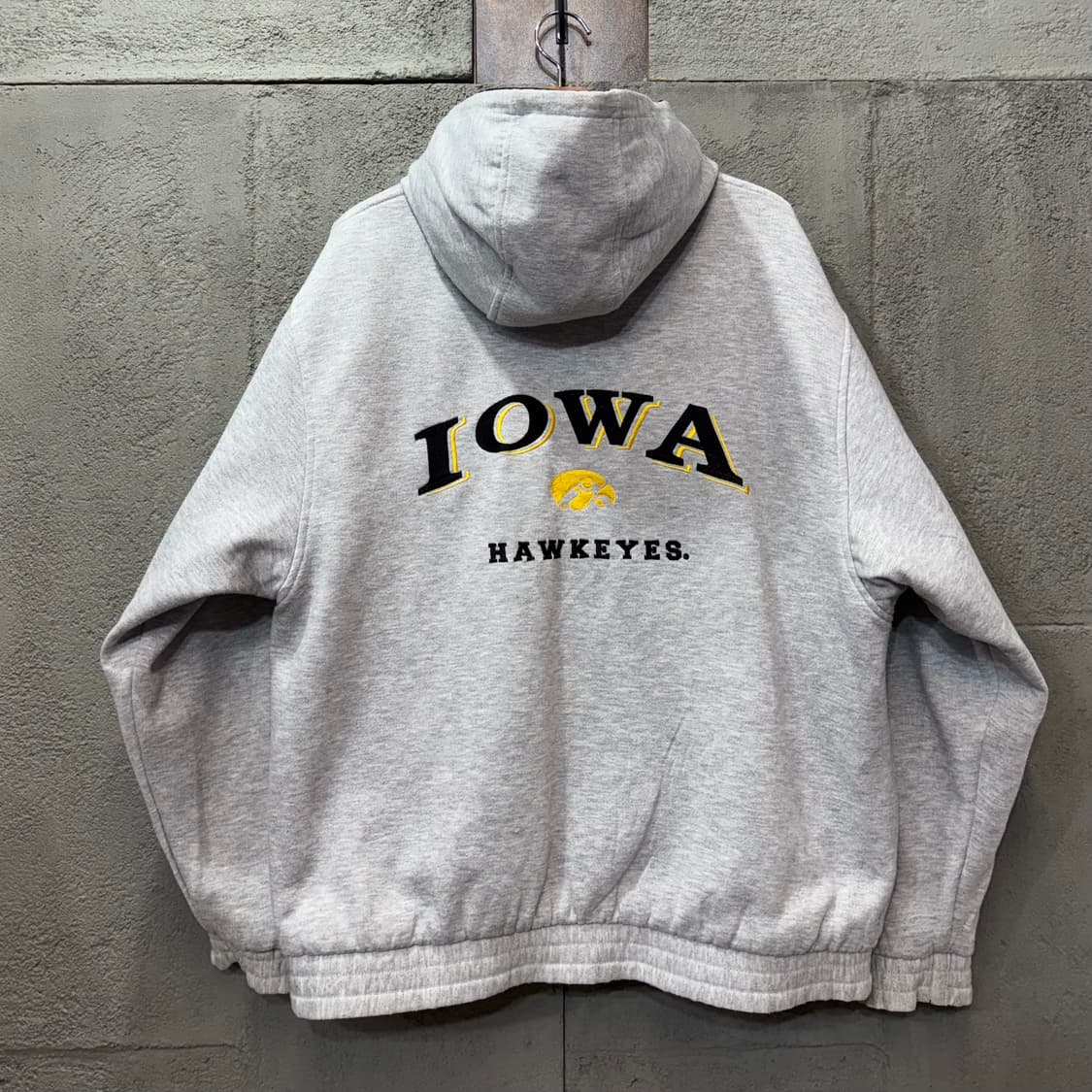 90s 푸마 아이오와 대학 호크아이즈 리버시블 자켓 (XL)   상품이미지1