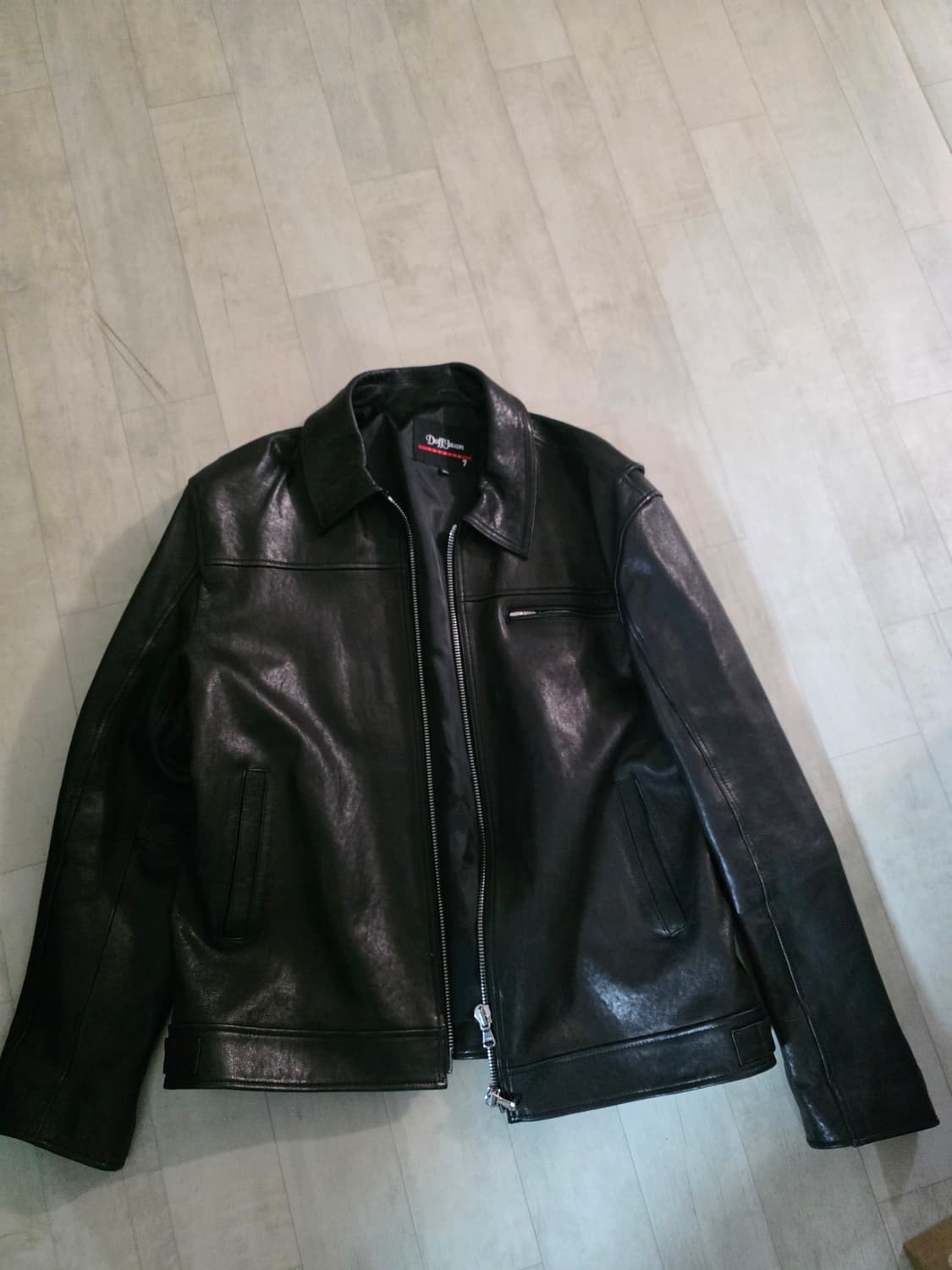 도프제이슨 프리미엄 베지터블 램스킨 싱글 자켓 xl 상품이미지2