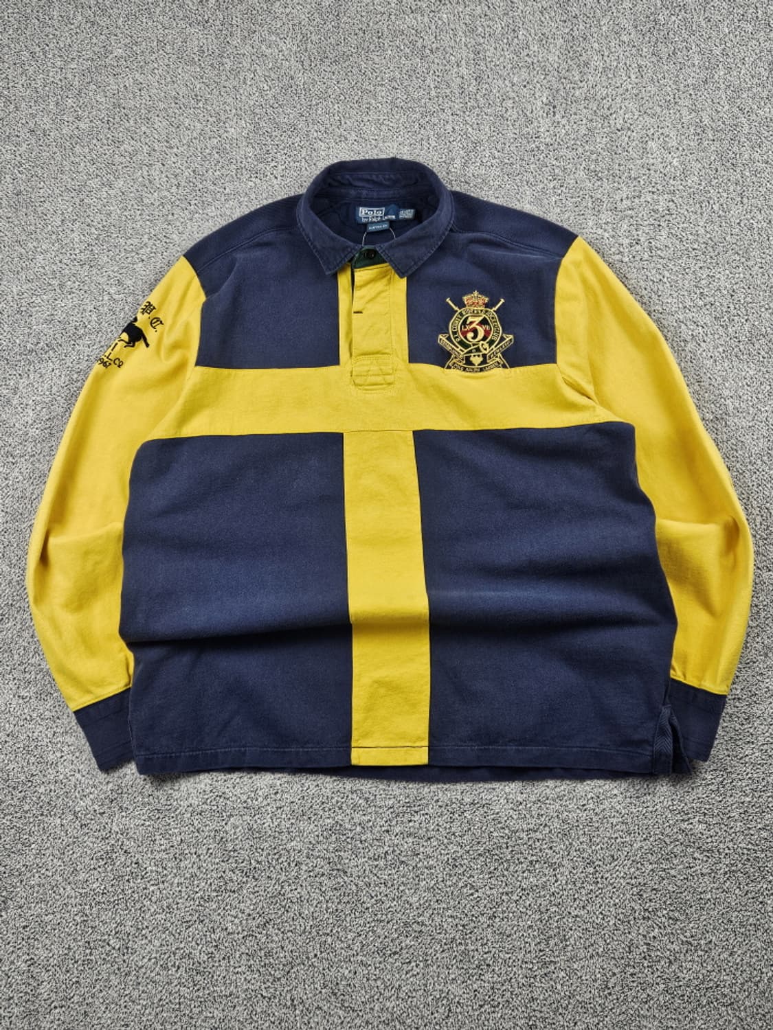 폴로랄프로렌 컨트리 프린팅 럭비 티셔츠 ( 2XL ) / 9954 상품이미지1