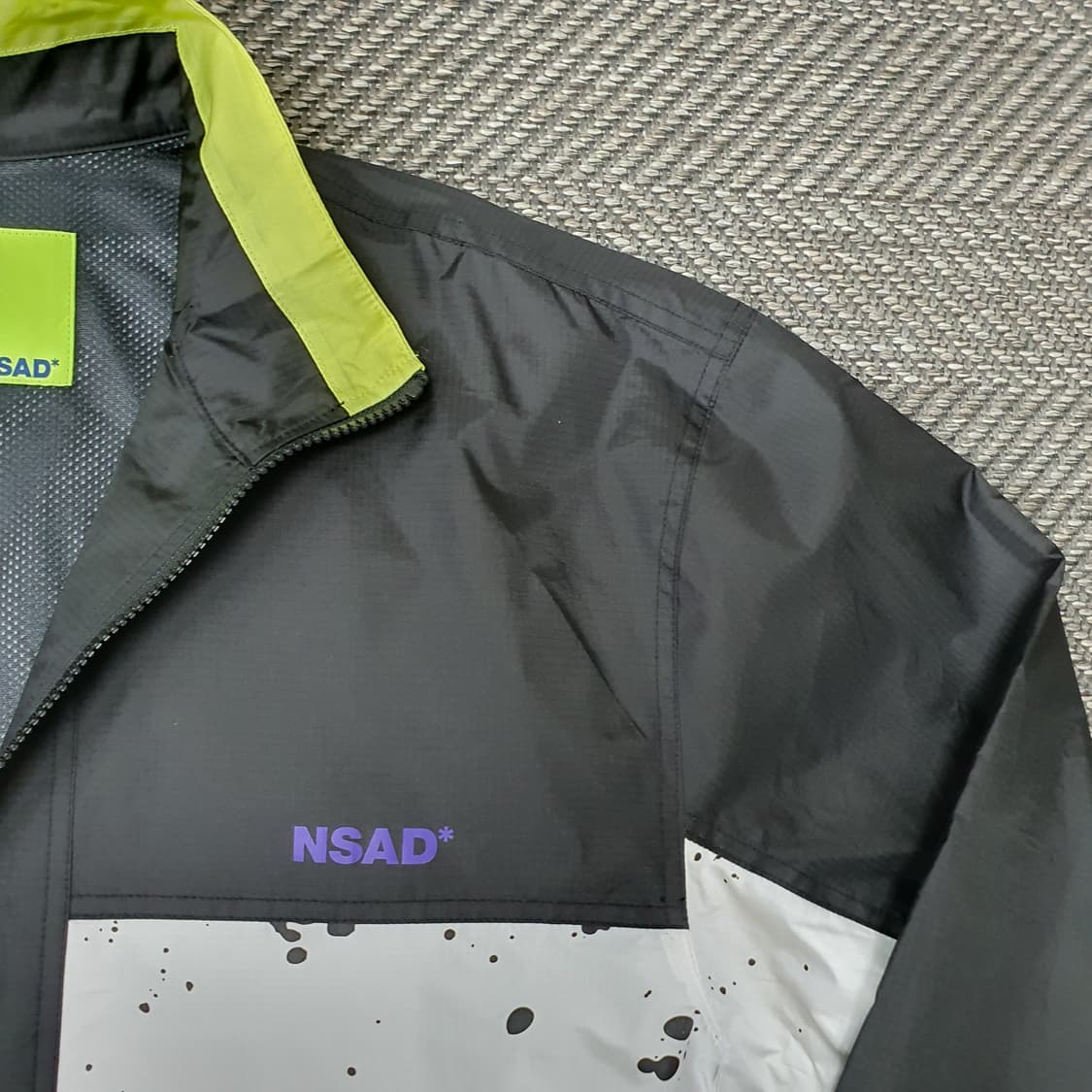 NSAD 엔에스에이디 반집업 바람막이 남자105~110 상품이미지4