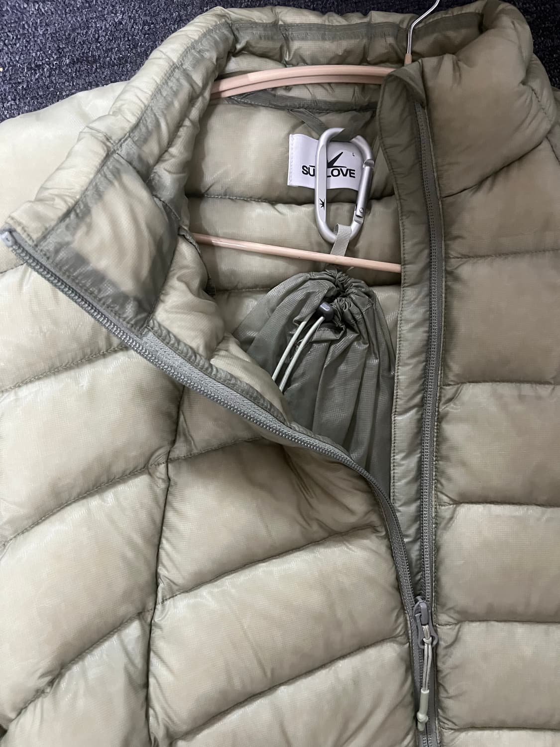 썬러브 패딩L 판매 상품이미지4