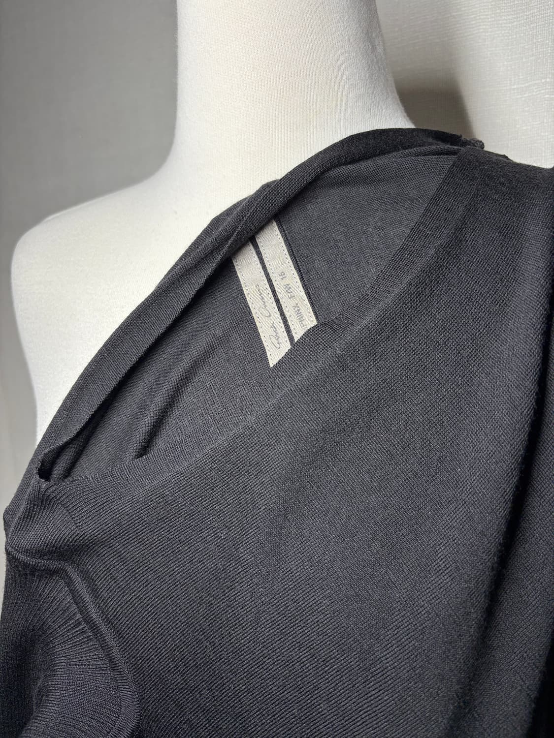 FW15 sphinx 릭 오웬스 피쉬테일 튜닉 니트 탑 상품이미지8