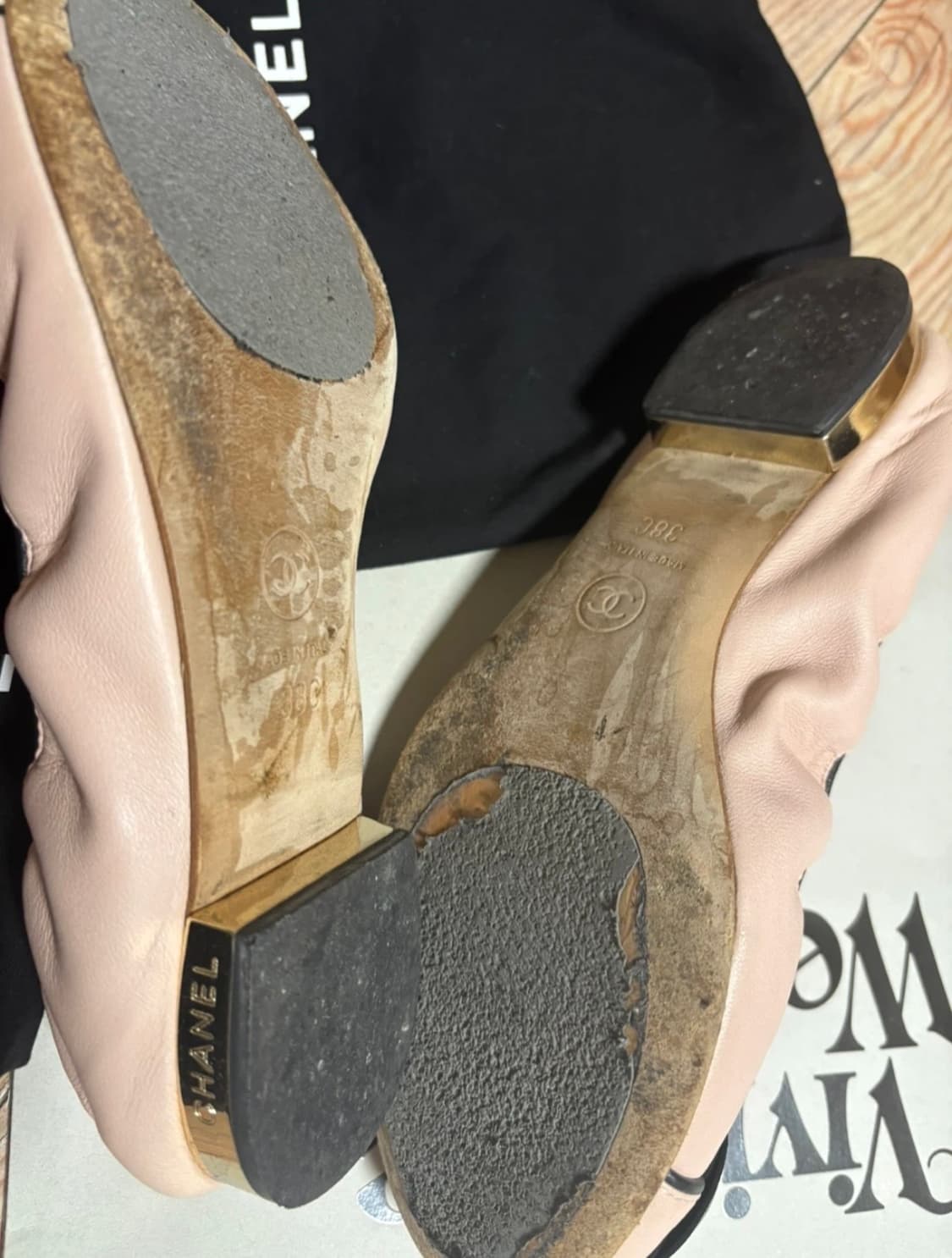 샤넬 까멜리아 발레리나 플랫슈즈 상품이미지6