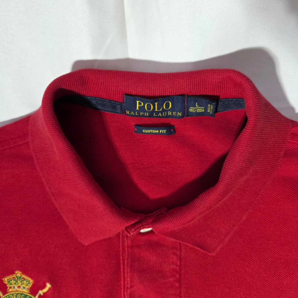 [L]폴로 랄프로렌 더블 빅포니 치프키프 카라 롱슬리브 상품이미지2