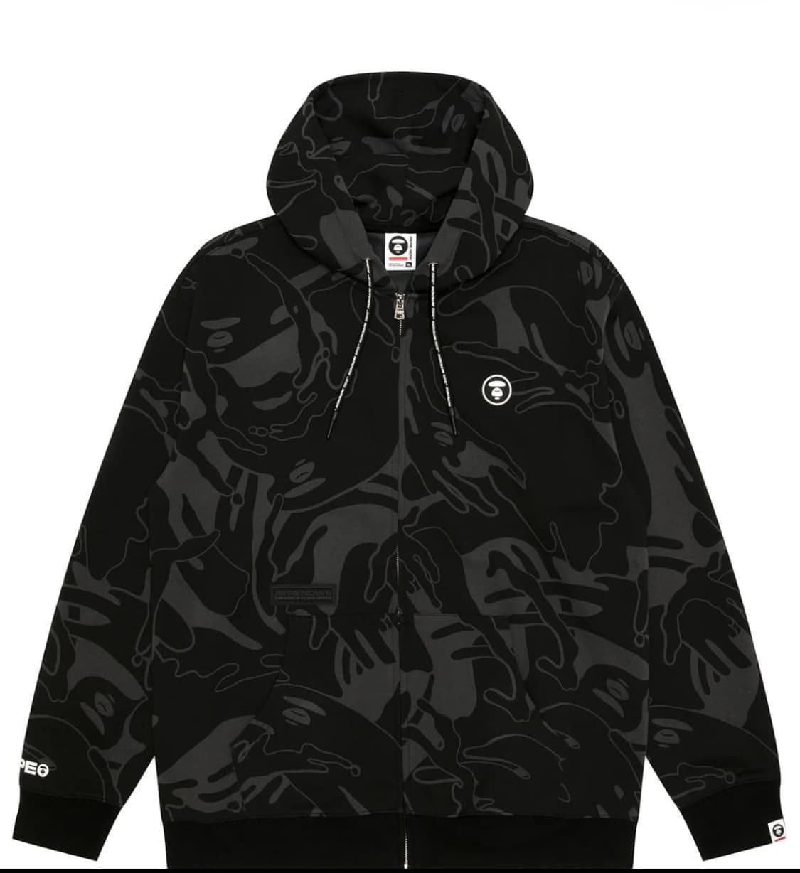 에이프 후드집업 상품이미지1