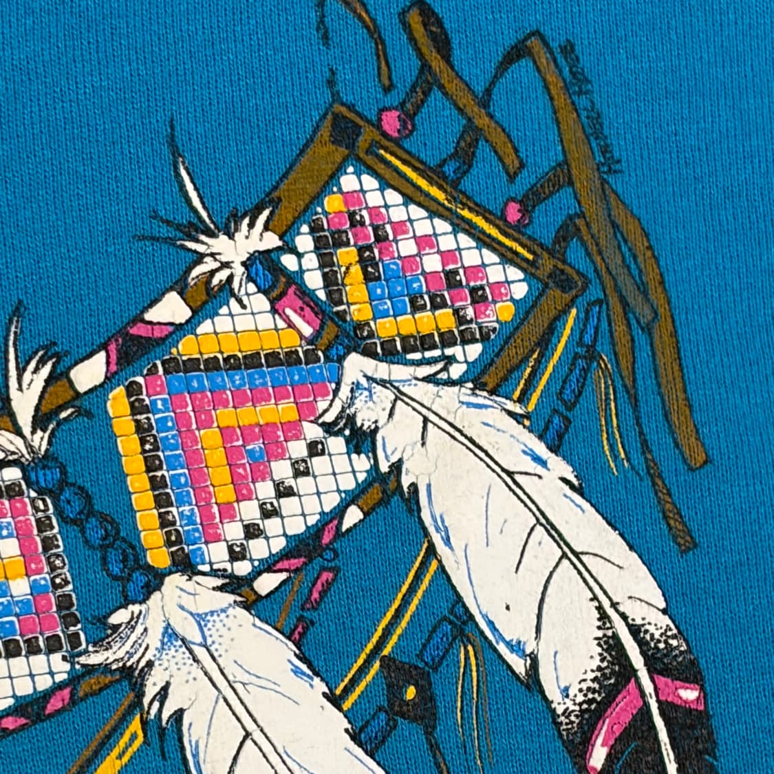 90s Made in USA 빈티지 저지스 인디언 맨투맨 상품이미지5