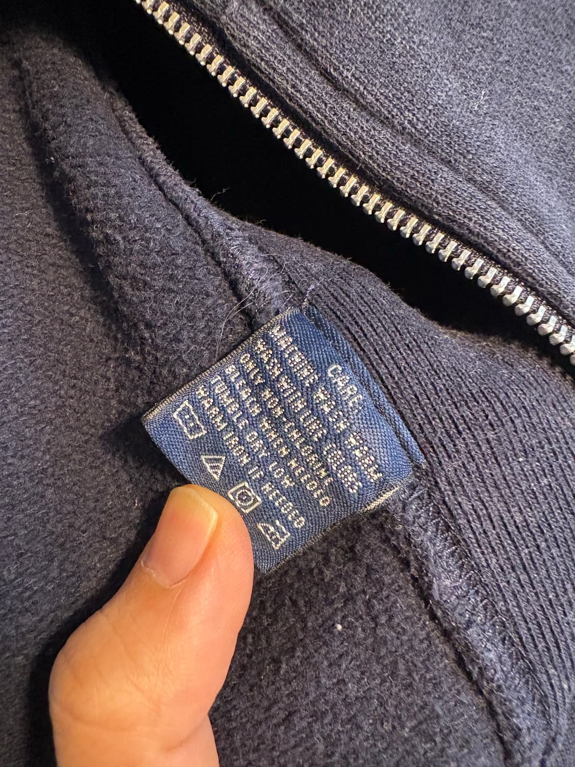 빈티지 폴로 자수 후드집업 상품이미지5