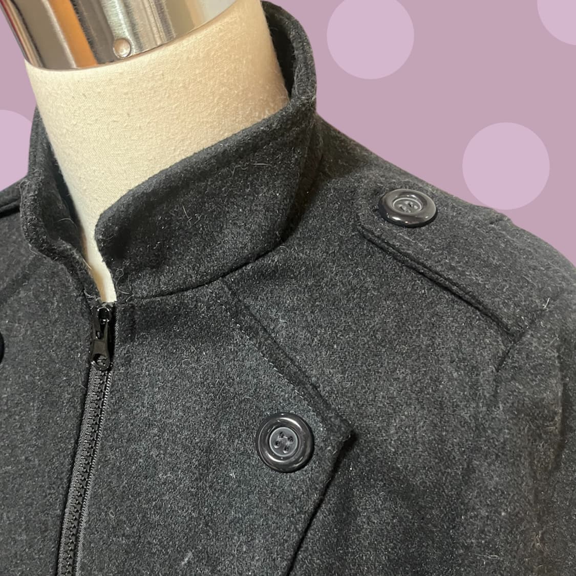 빈티지 러블리 러플 나폴레옹 자켓 상품이미지4