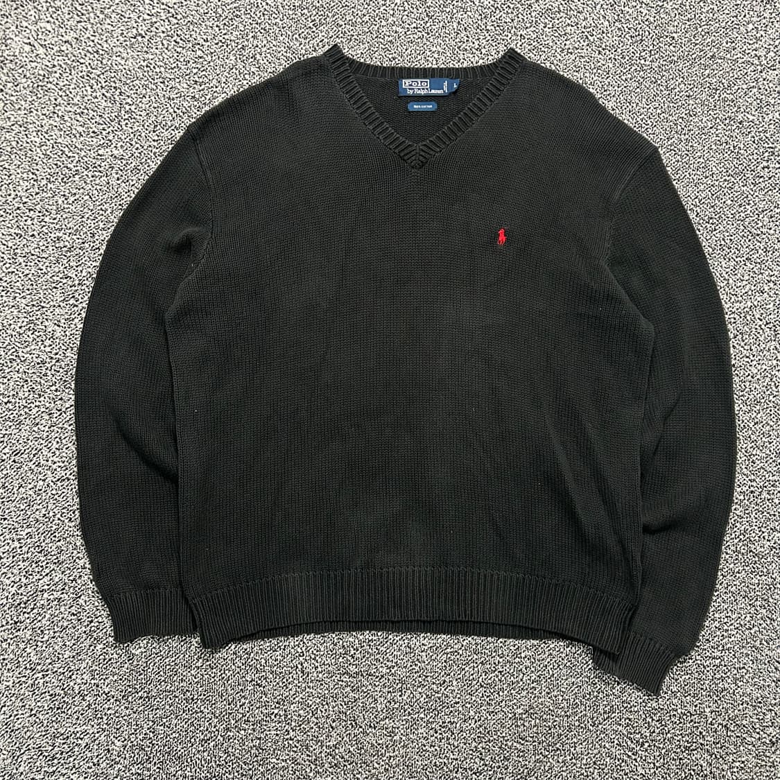 폴로(POLO RalphLauren)블랙 브이넥 니트 상품이미지1