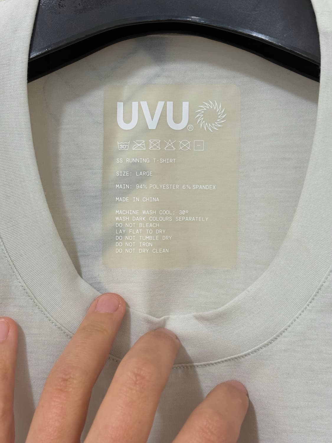 UVU / 숏슬리브 러닝 탑 상품이미지4