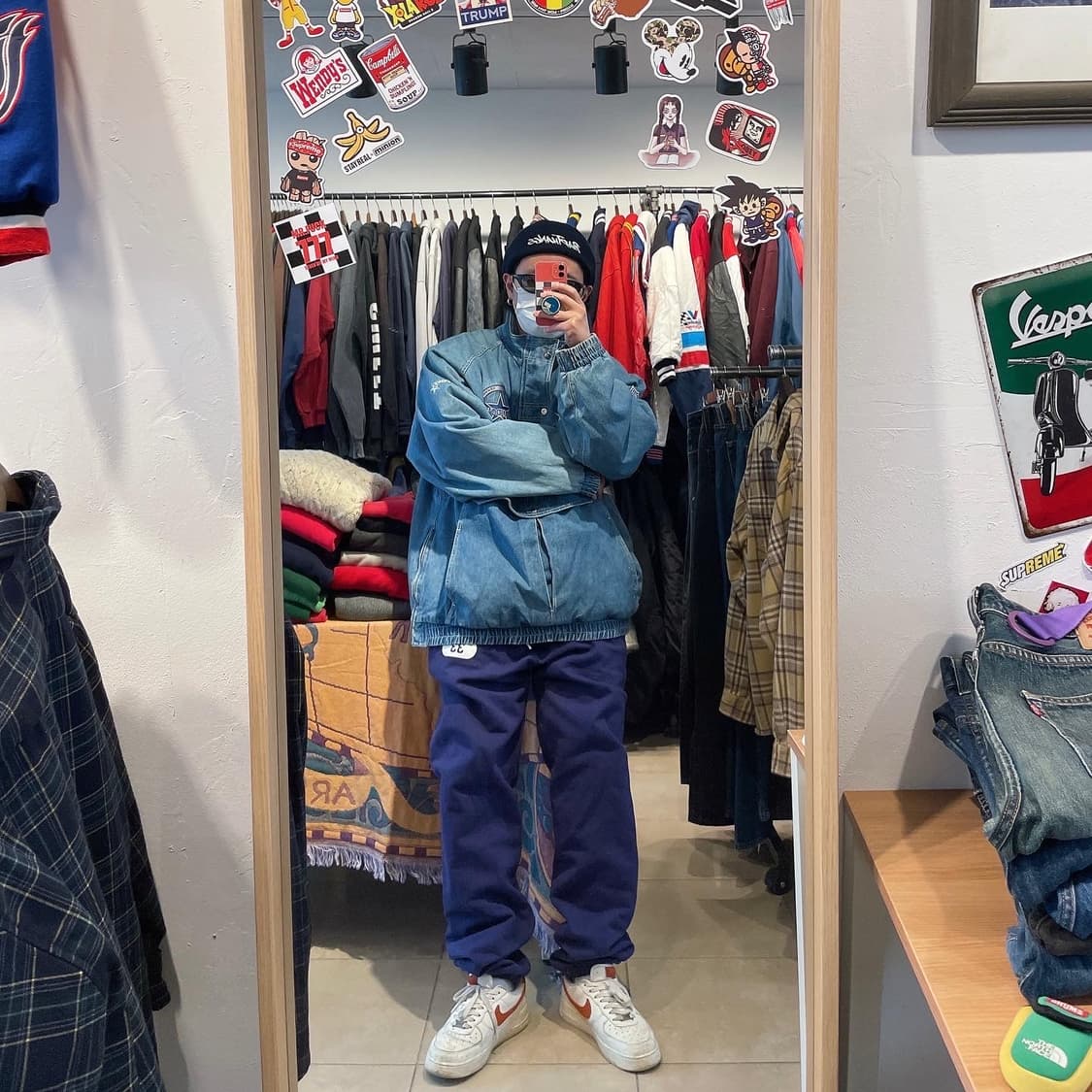 NFL 댈러스 카우보이 데님 아노락 3XL 상품이미지3