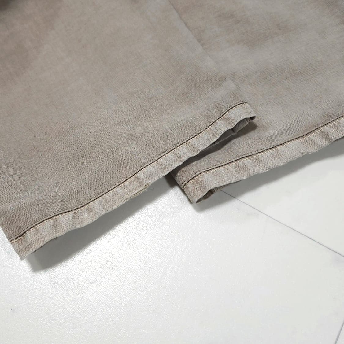 38)Incotex 인코텍스 가먼트다잉 톤다운베이지 치노 팬츠 상품이미지9