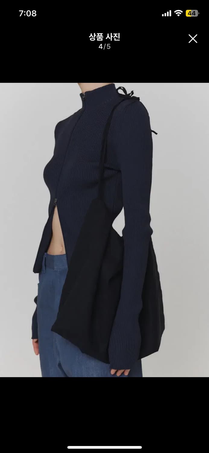 아모멘토 빅셔링백 검정 상품이미지3