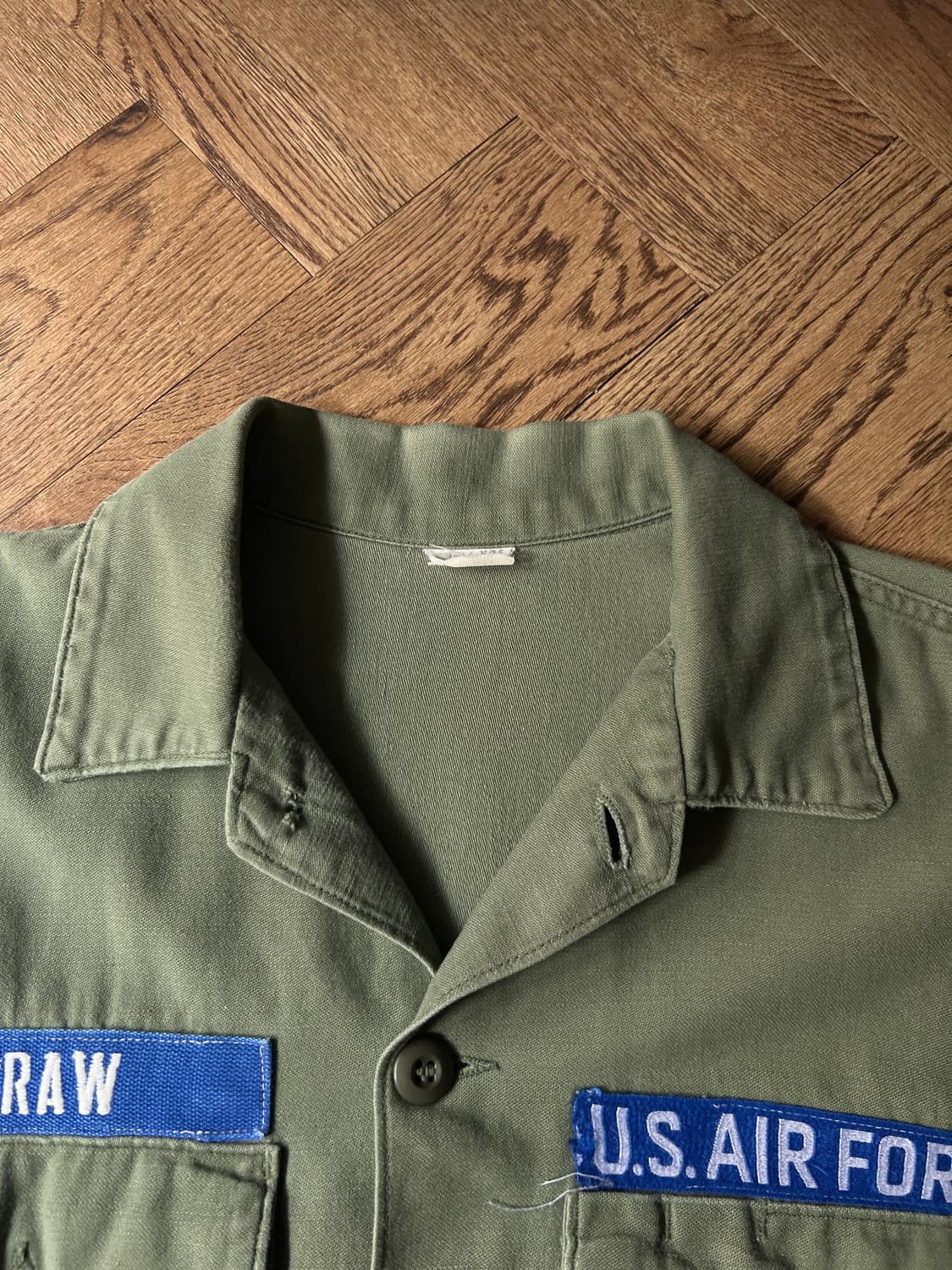 [L]70's 오리지널 미 공군 OG-107 셔츠 상품이미지2