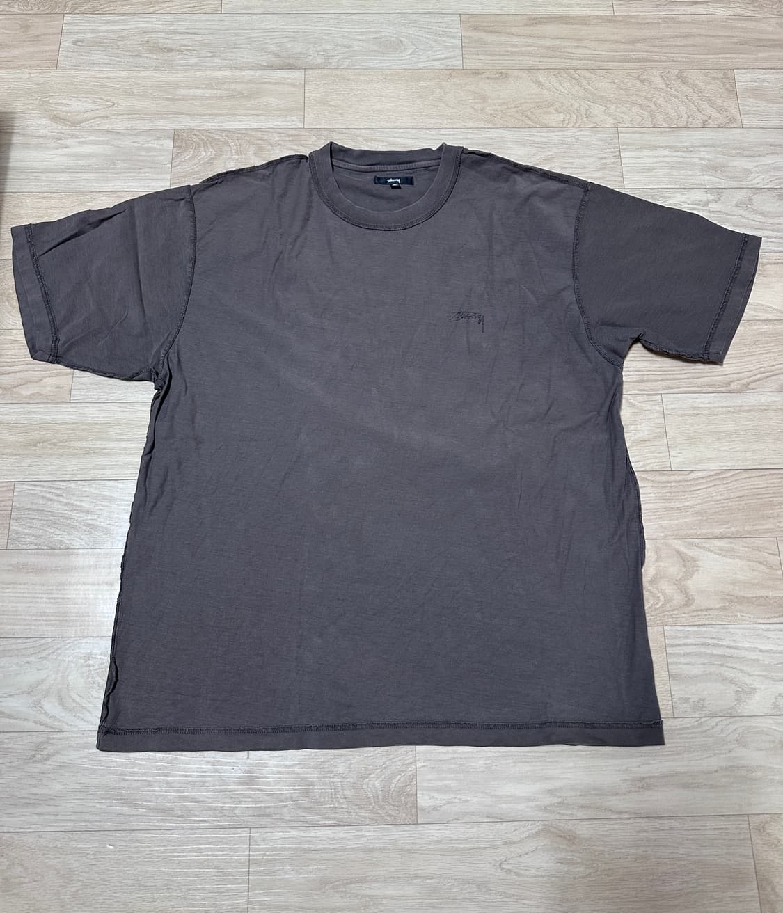 [XL]스투시 레이지 티셔츠 페이디드 블랙 상품이미지2