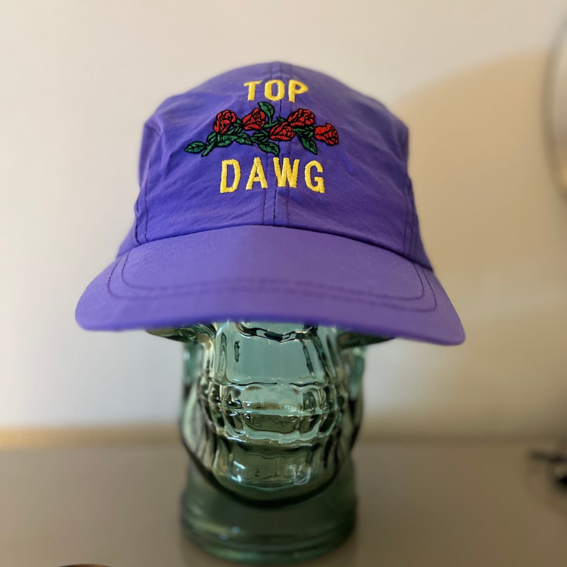 빈티지 90s TOP DAWG 자수 캠프캡 상품이미지4