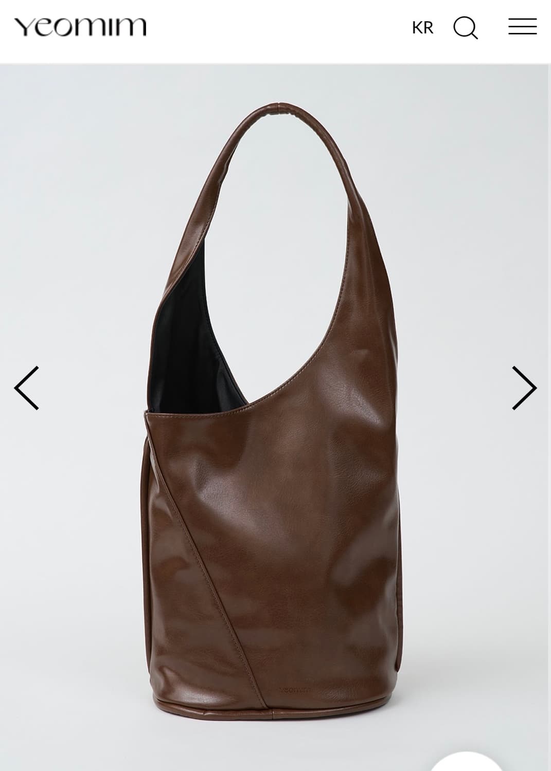 슬기착용 여밈 실린더백 상품이미지2