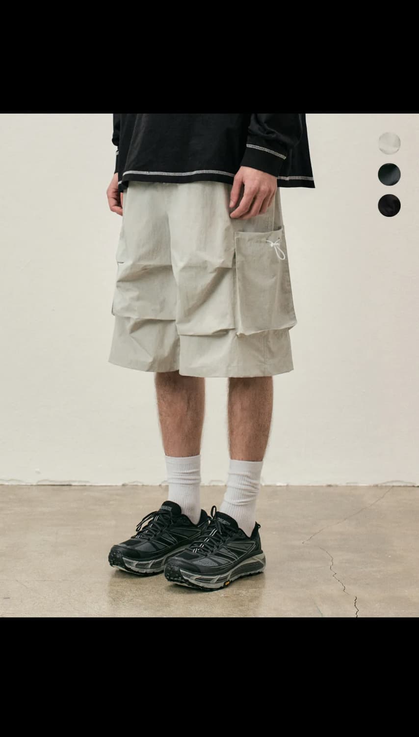 (새상품) 커스텀어클락 나일론 카고팬츠 XL 상품이미지1