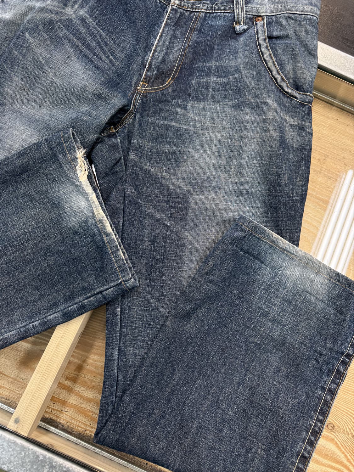 리바이스 워시드 데님 팬츠 상품이미지9