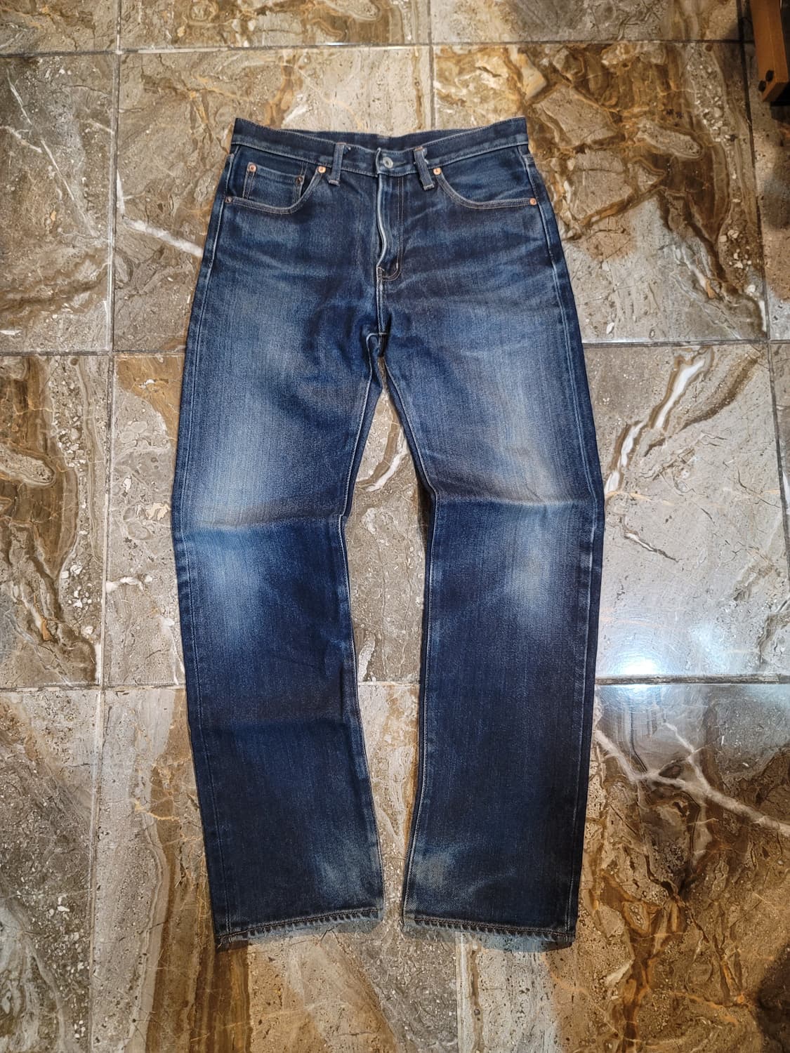 아이언하트 헤비온즈 21oz 하드워시 데님팬츠  상품이미지1