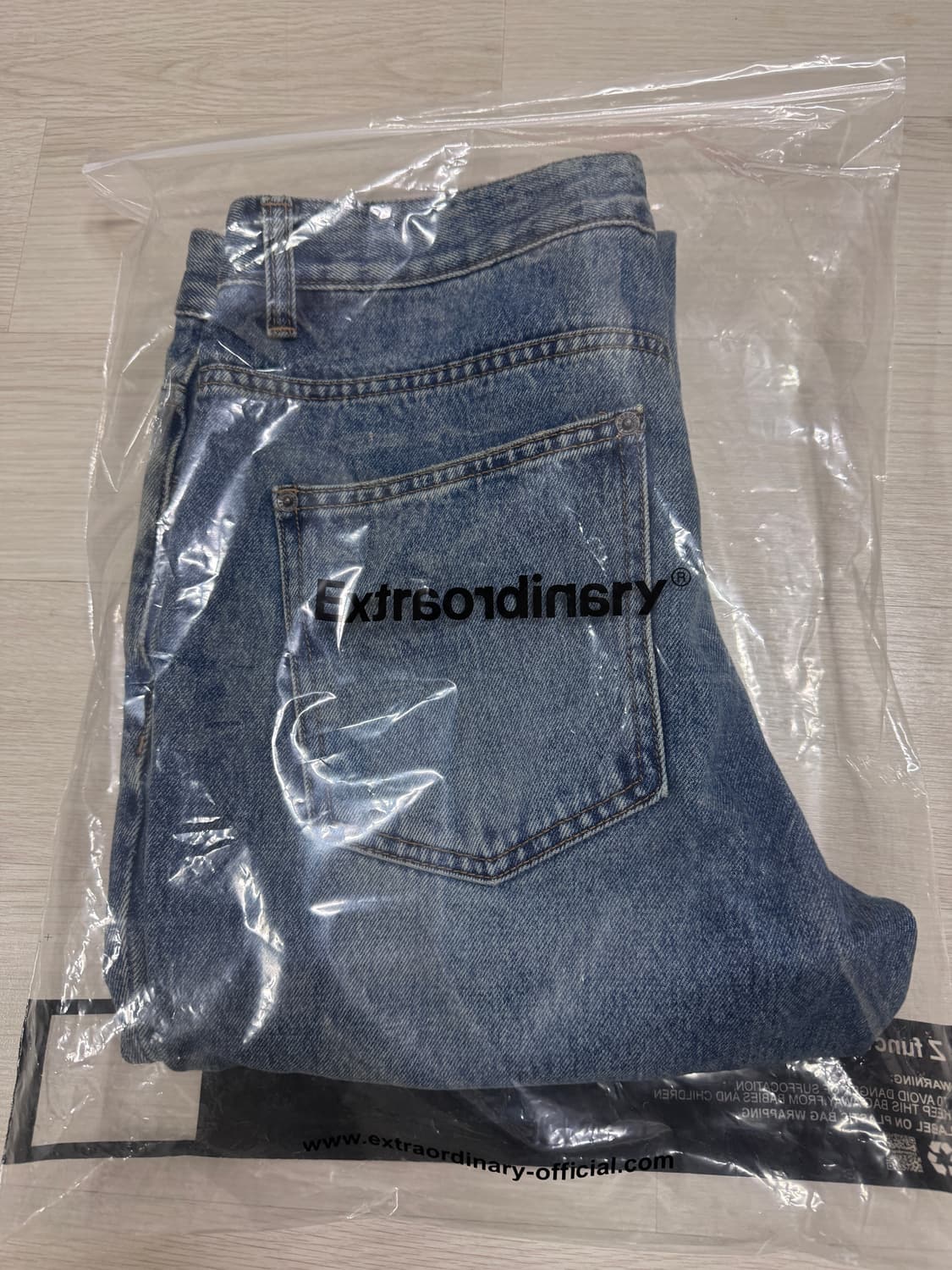 엑스트라오디너리 FLARE DENIM INDIGO 새상품 상품이미지9