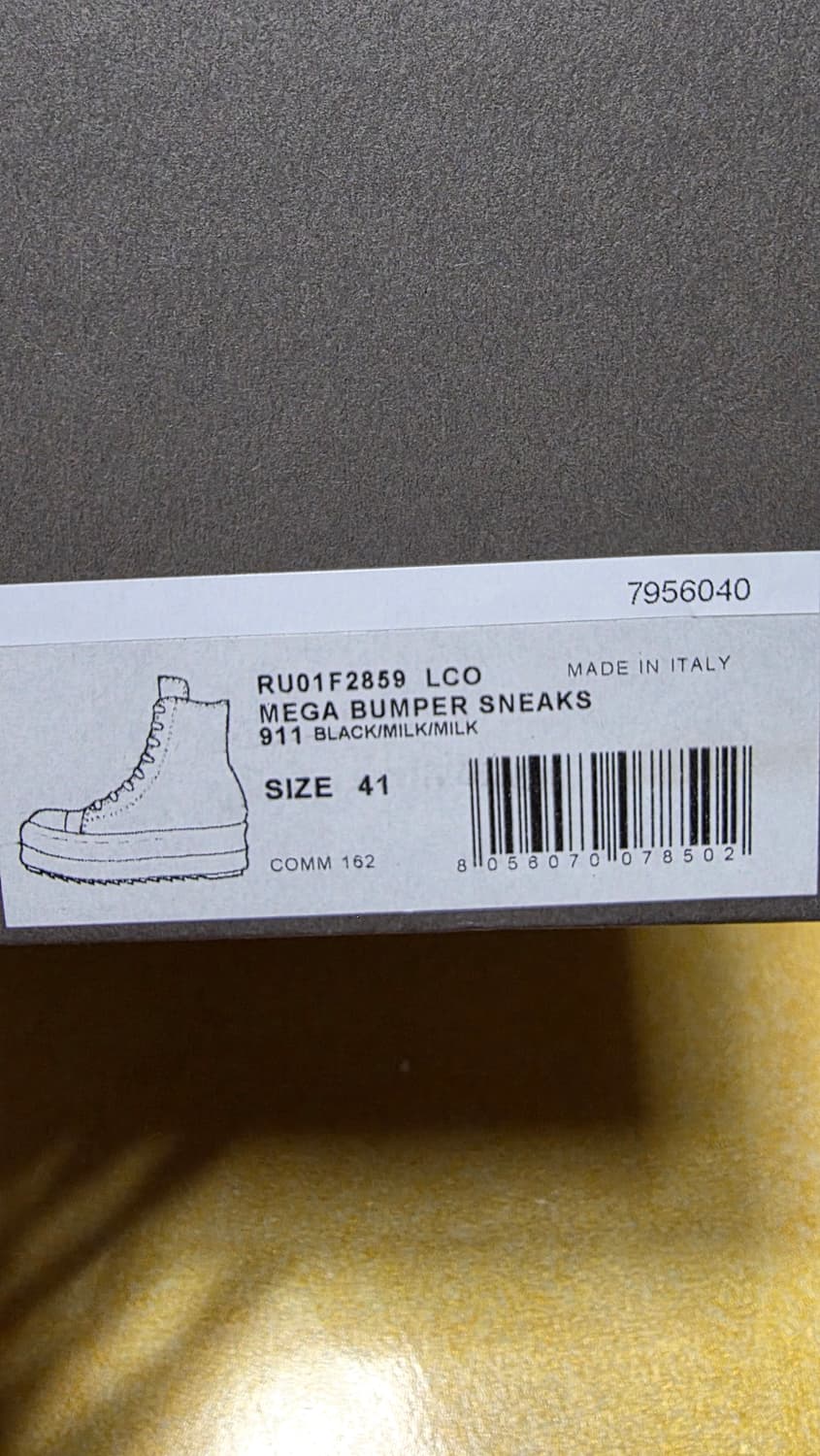 릭오웬스 메가범퍼 라몬즈 41 상품이미지8