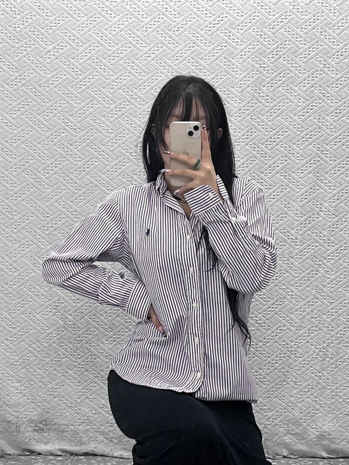 폴로 랄프로렌 모던 캐주얼 스트라이프 셔츠 95 C07746 상품이미지2