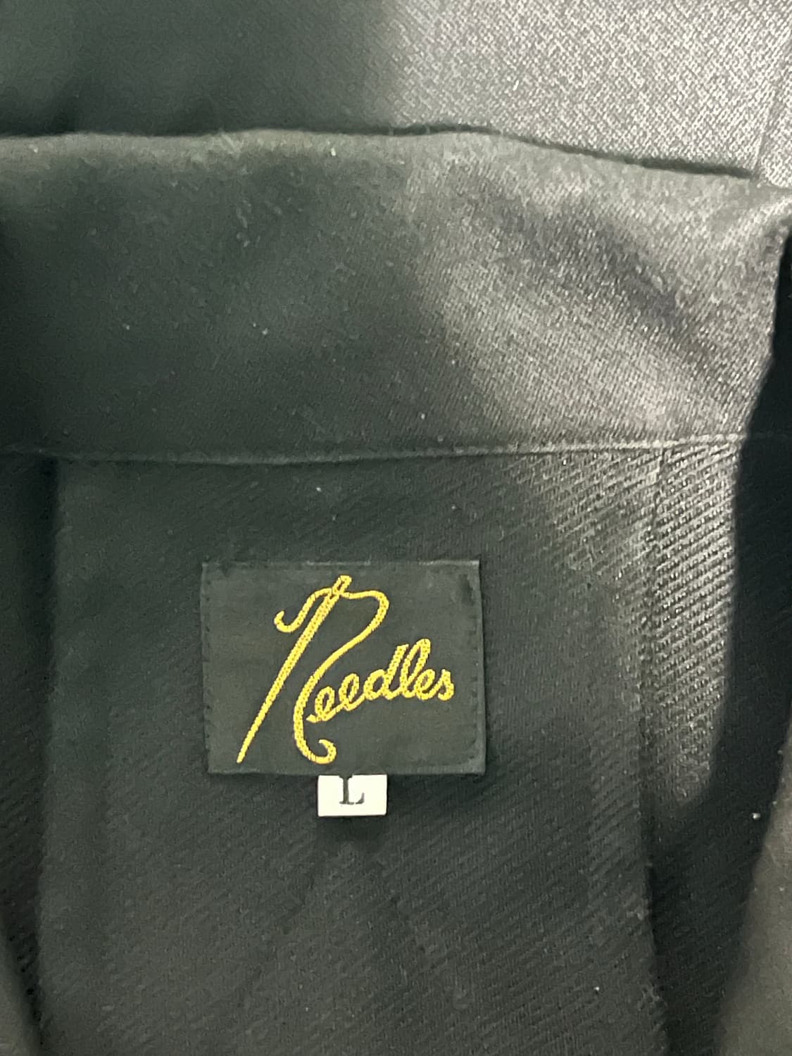 [L] 니들스 카발리 트윌 스포츠 자켓 블랙 상품이미지4