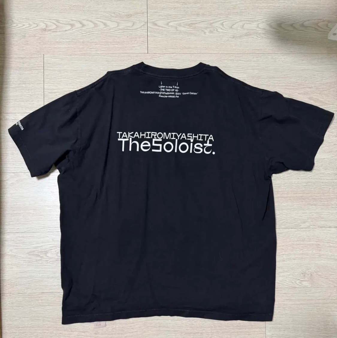 타카히로미야시타 더 솔로이스트 반팔 티셔츠 상품이미지2