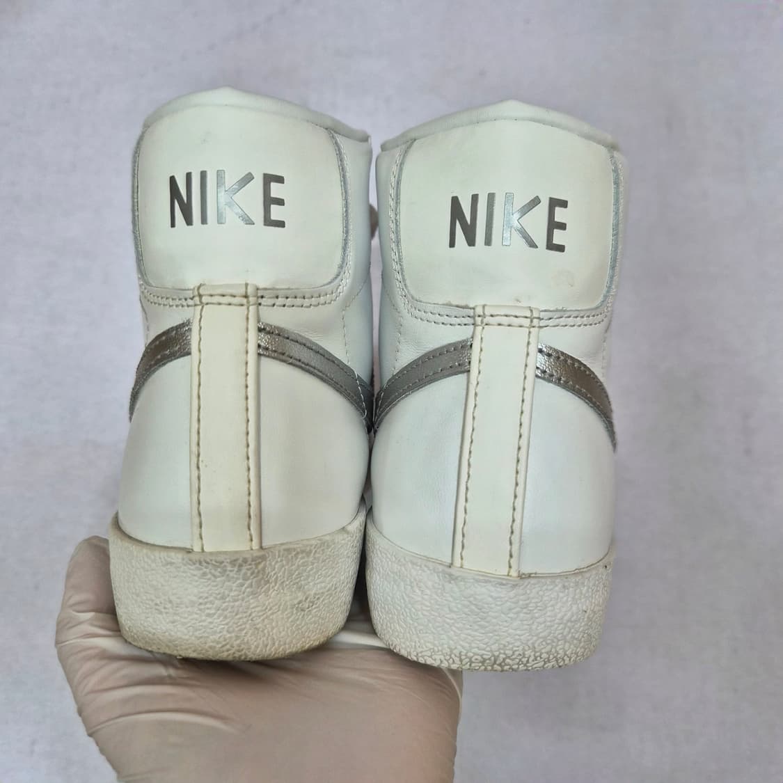 나이키 블레이저 미드 77 빈티지 화이트 실버 (250) 상품이미지7
