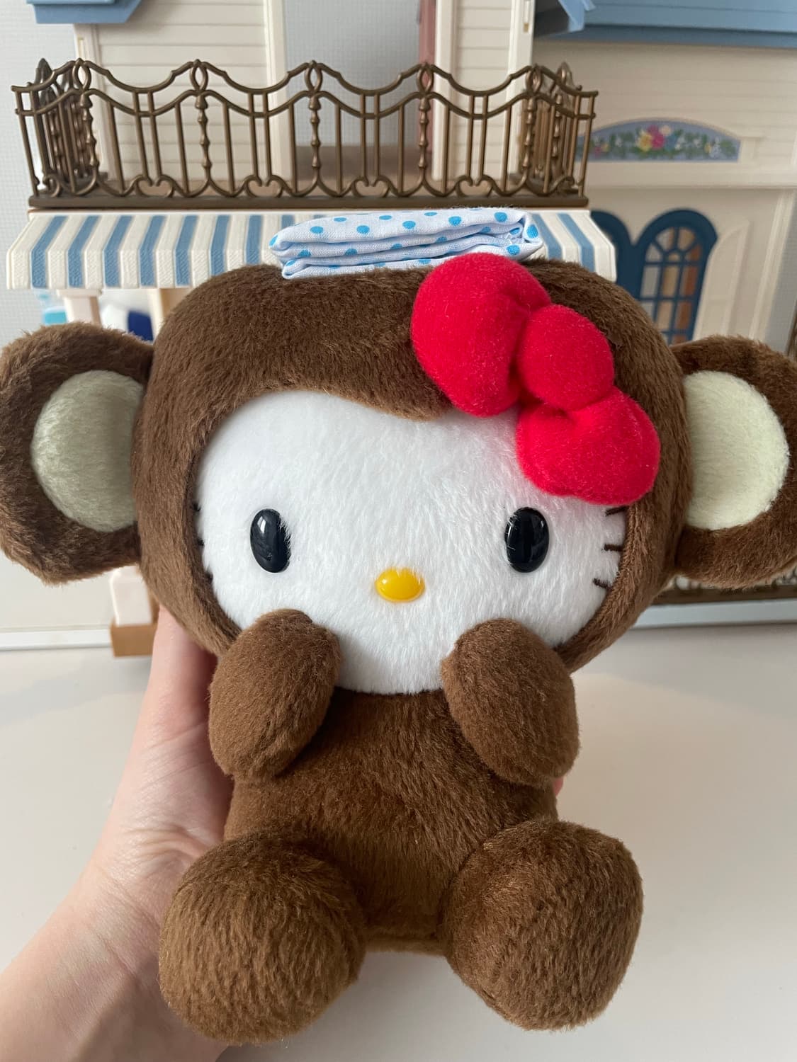 고전키티 산리오 인형 온천키티 원숭이키티 상품이미지1