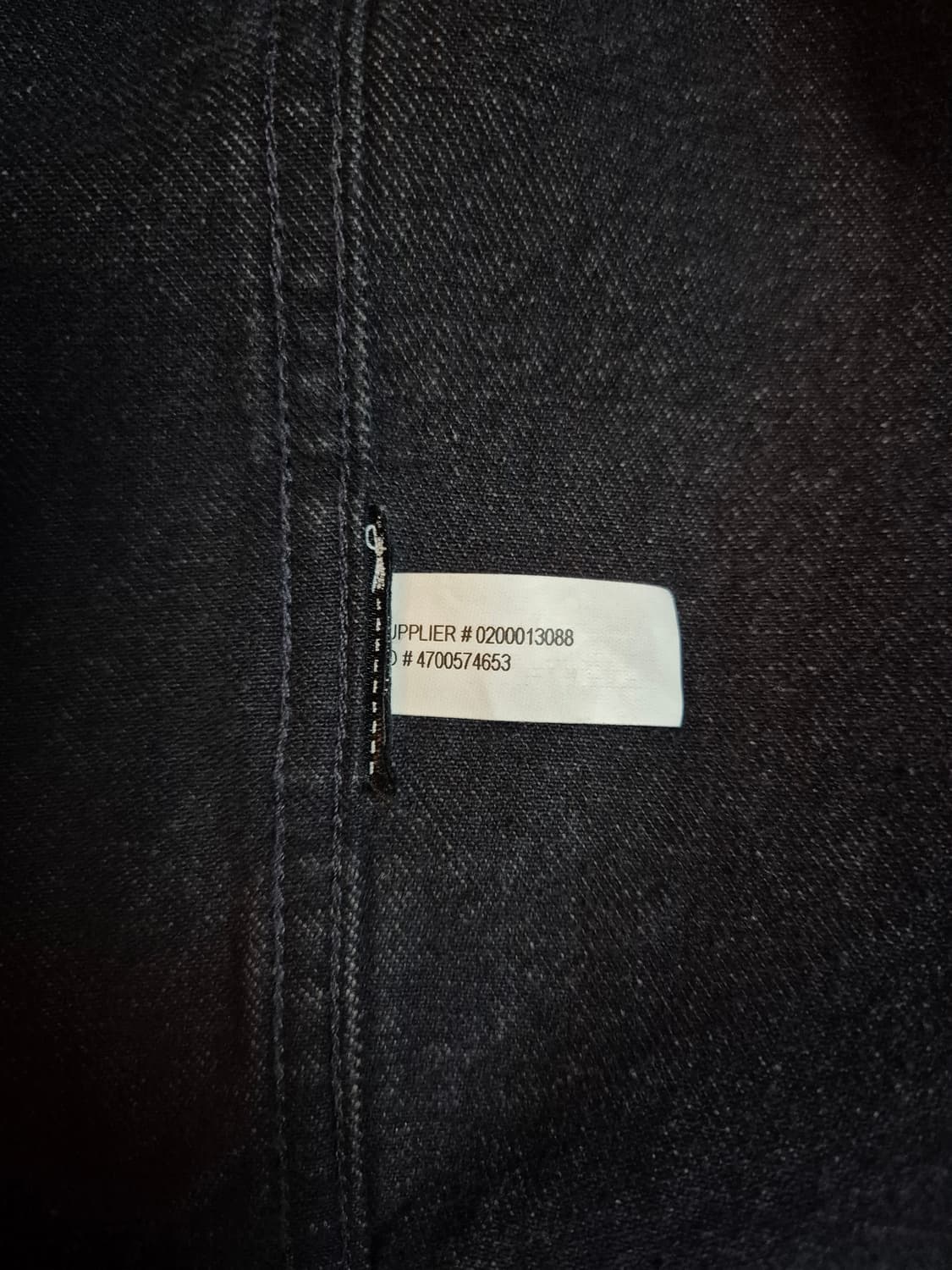 RRL 더블알엘 3rd 데님 트러커 자켓 L 블랙 흑청 상품이미지6