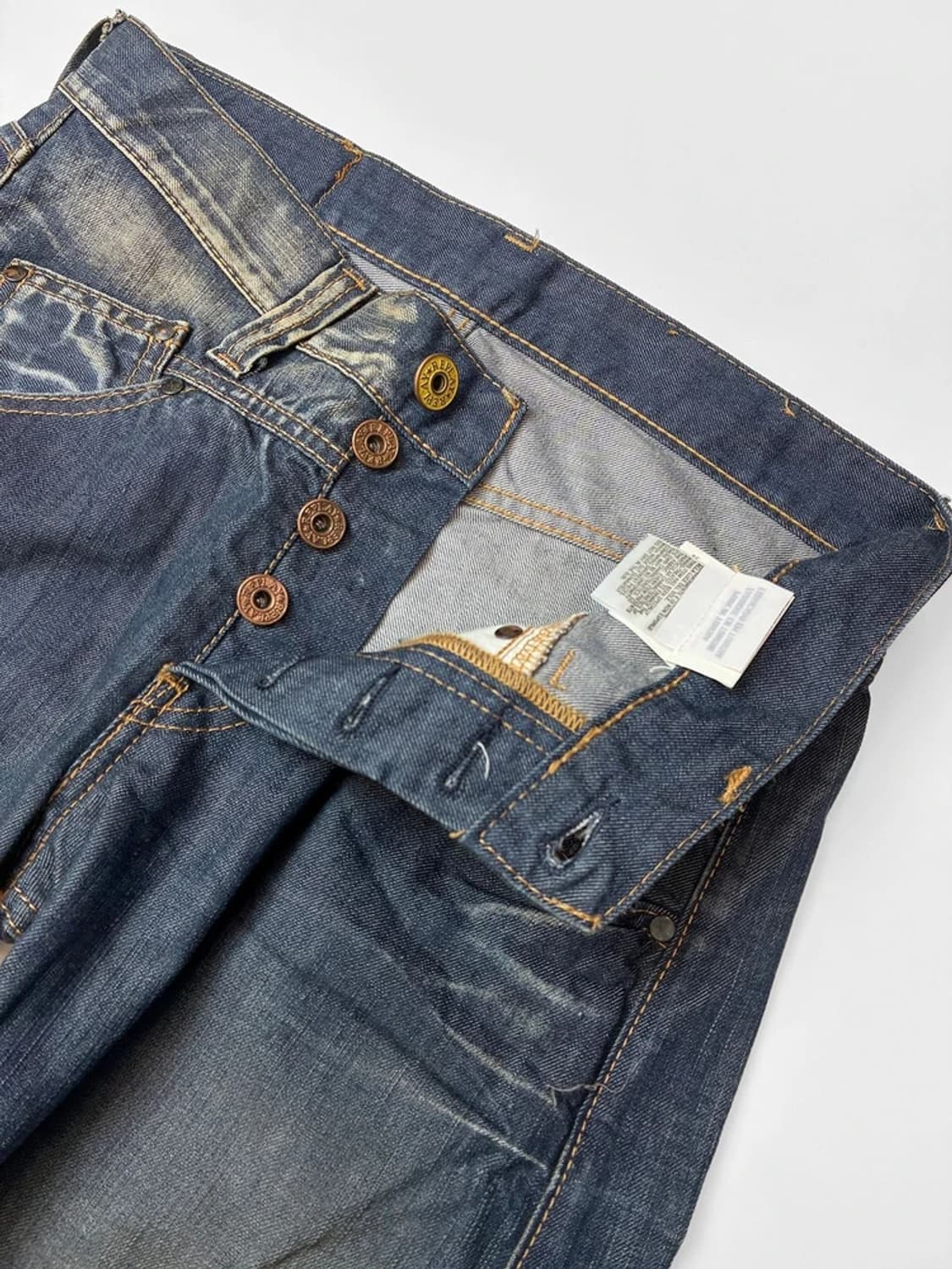 리플레이 Replay 페이딩 빈티지드 데님 팬츠 PN5568   상품이미지4