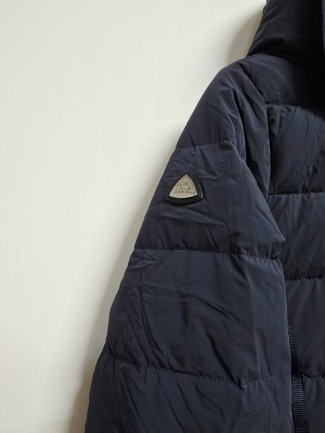 루이까스텔 여성 네이비 구스다운롱패딩 상품이미지4