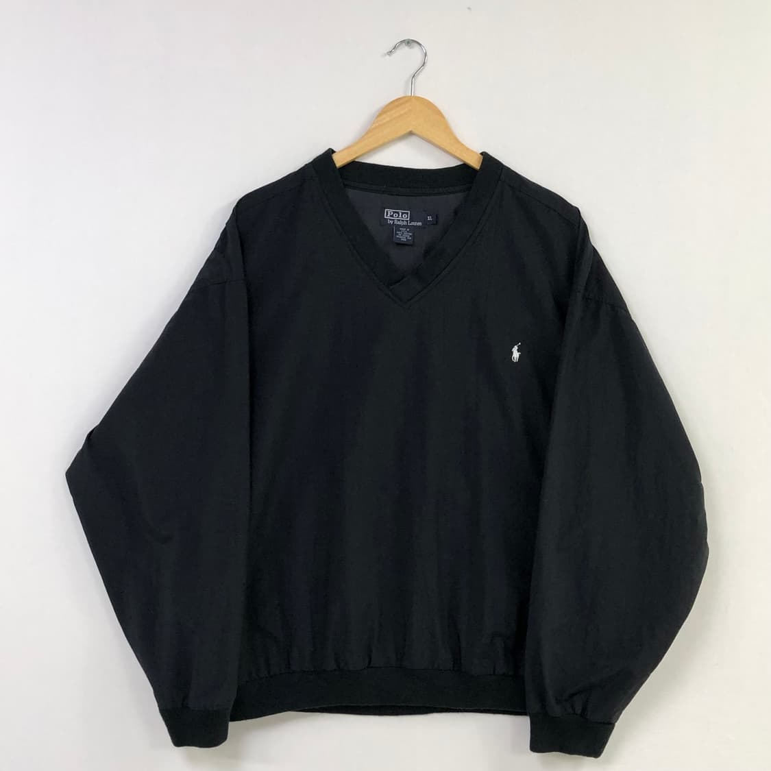 XL 폴로 블랙 아노락 웜업 상품이미지2