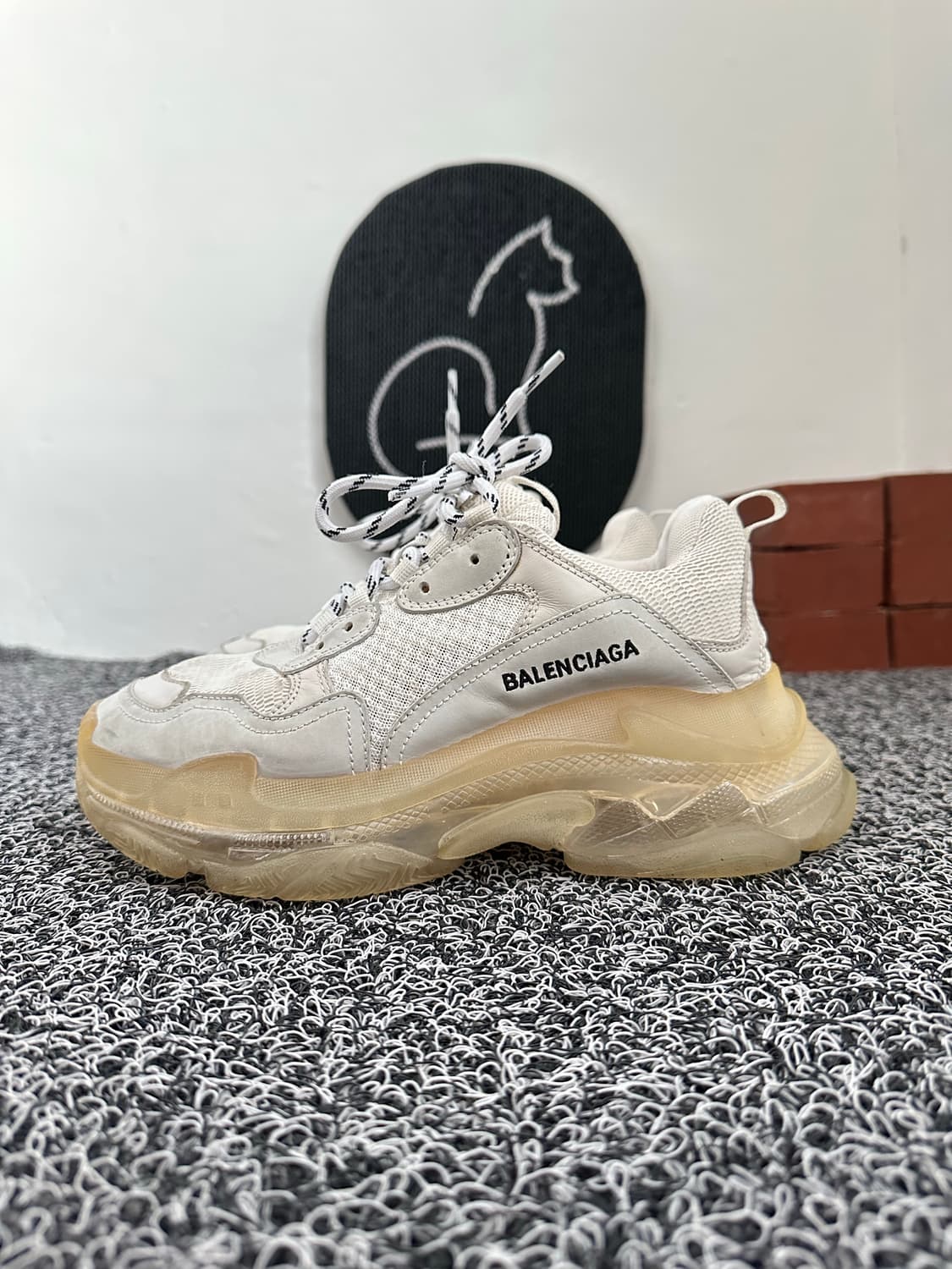 발렌시아가 트리플 S 아이보리 41 (260) 상품이미지1