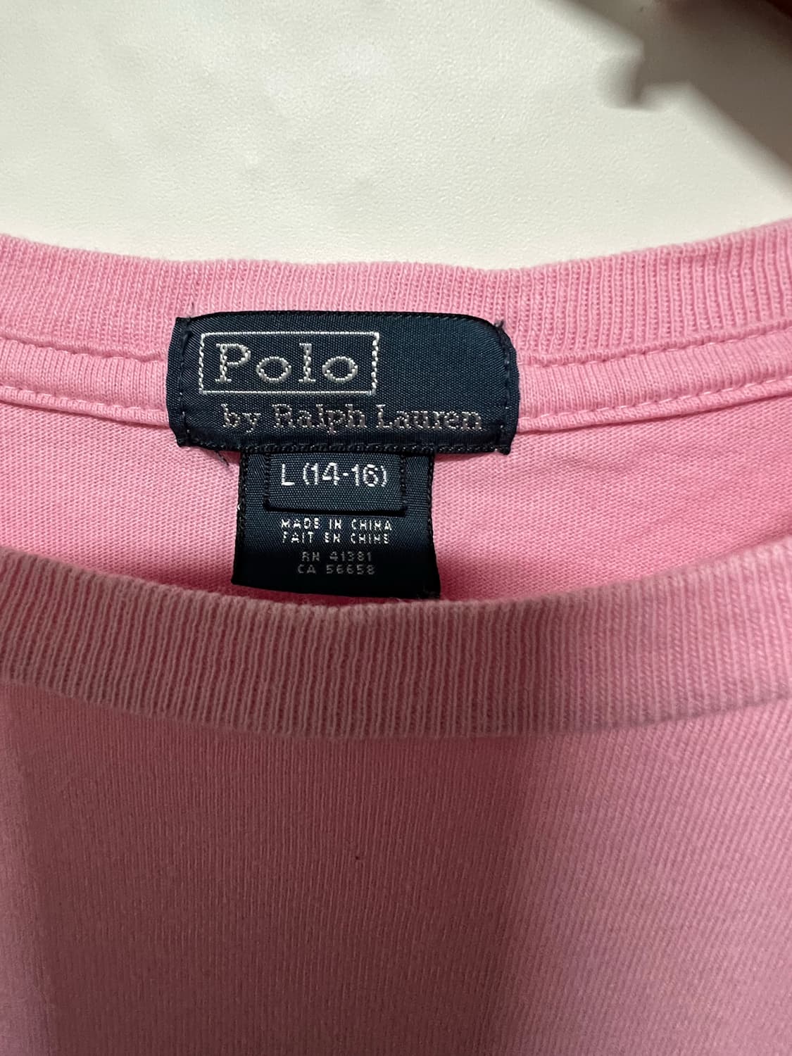폴로 랄프 로렌　카멜 핑크 상품이미지3