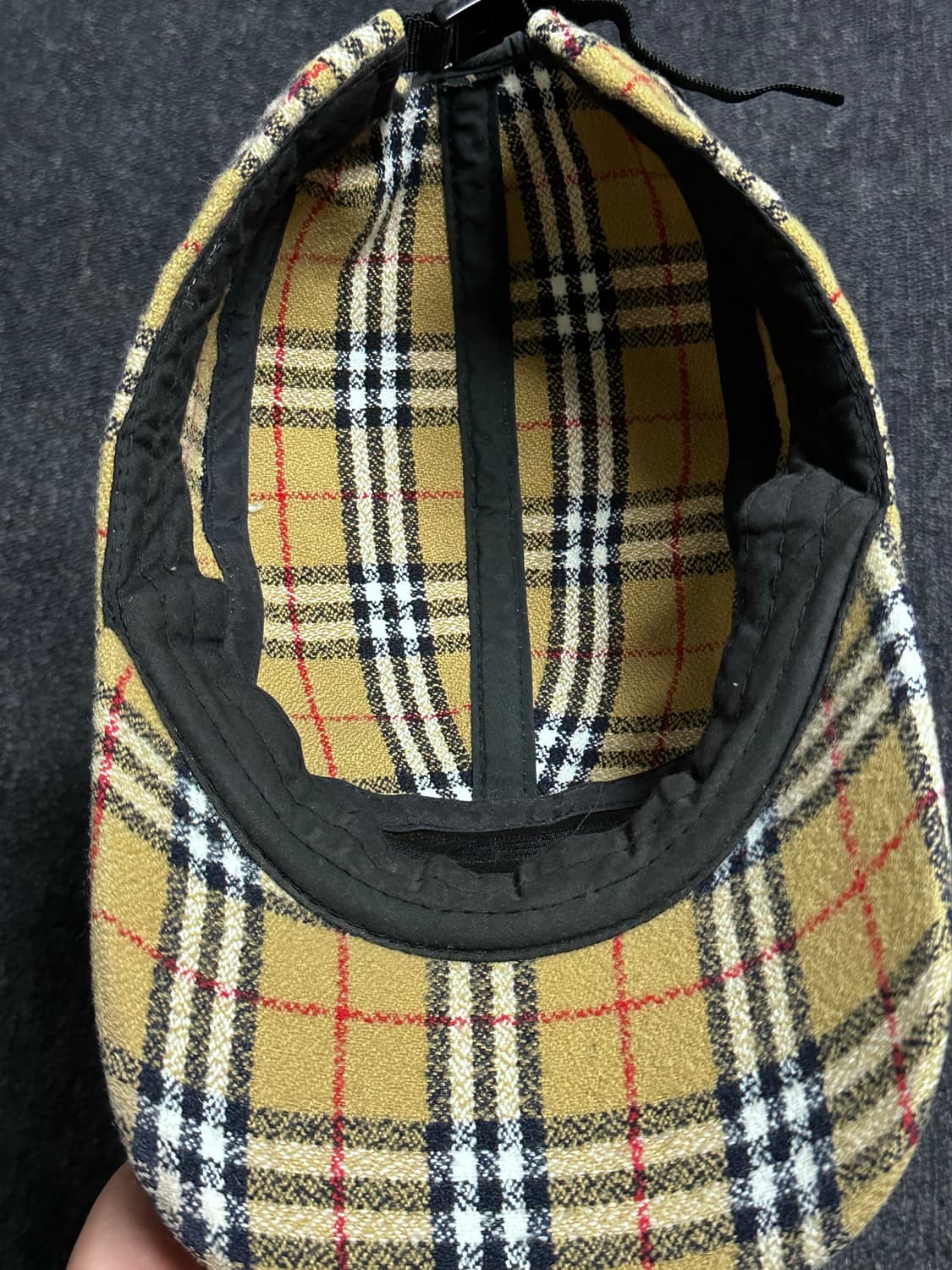 Supreme 2001s 버버리 노바체크 울 캠프캡 초레어 상품이미지9