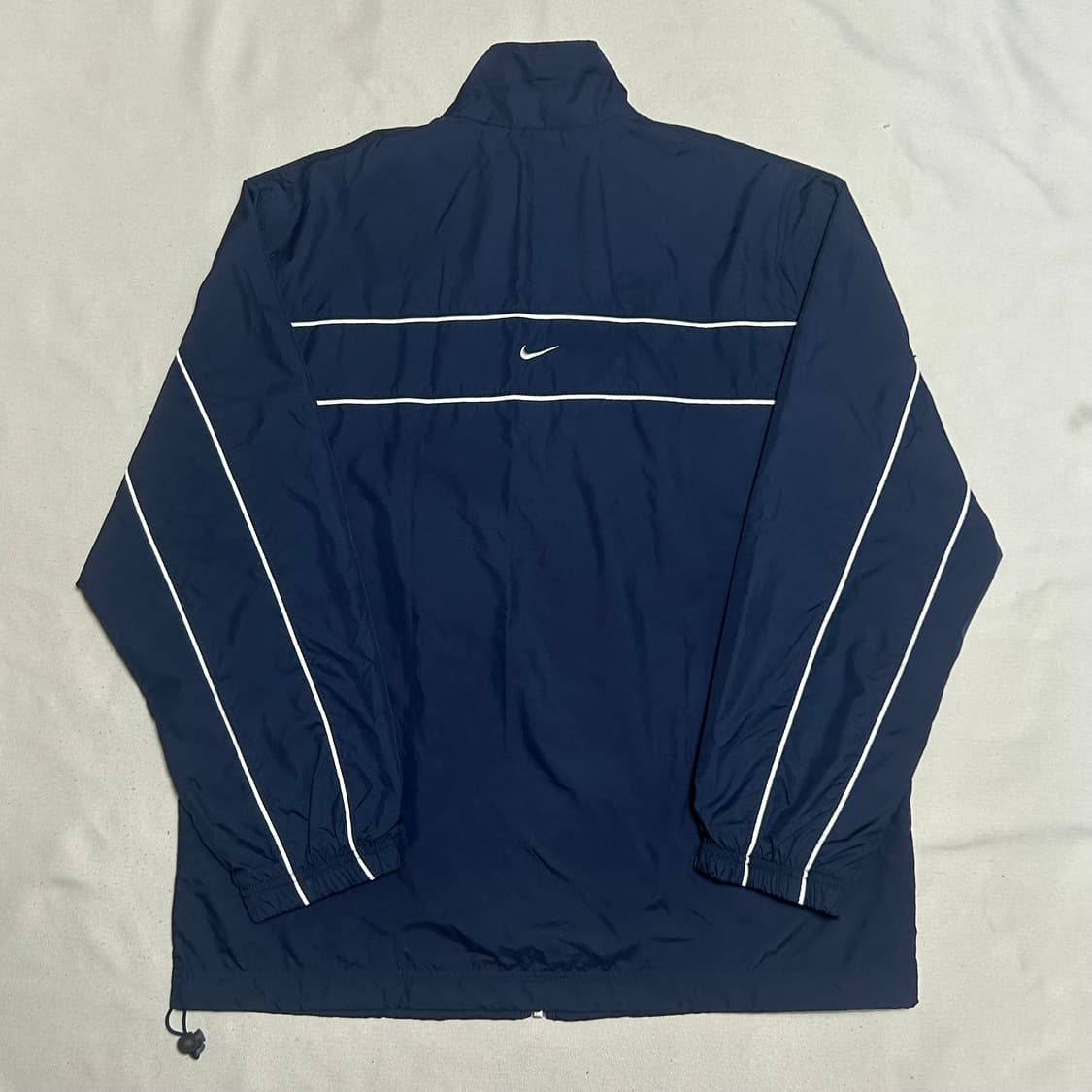 L 나이키 올드스쿨 사이드라인 네이비 바람막이  상품이미지3