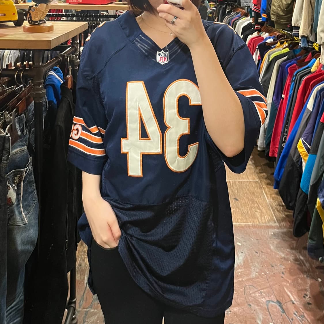 [HI] 나이키 NFL 시카고 베어스 져지 네이비 상품이미지1