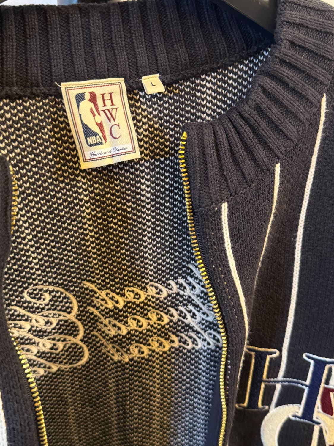 NBA 빈티기 스트라이프 집업 상품이미지4