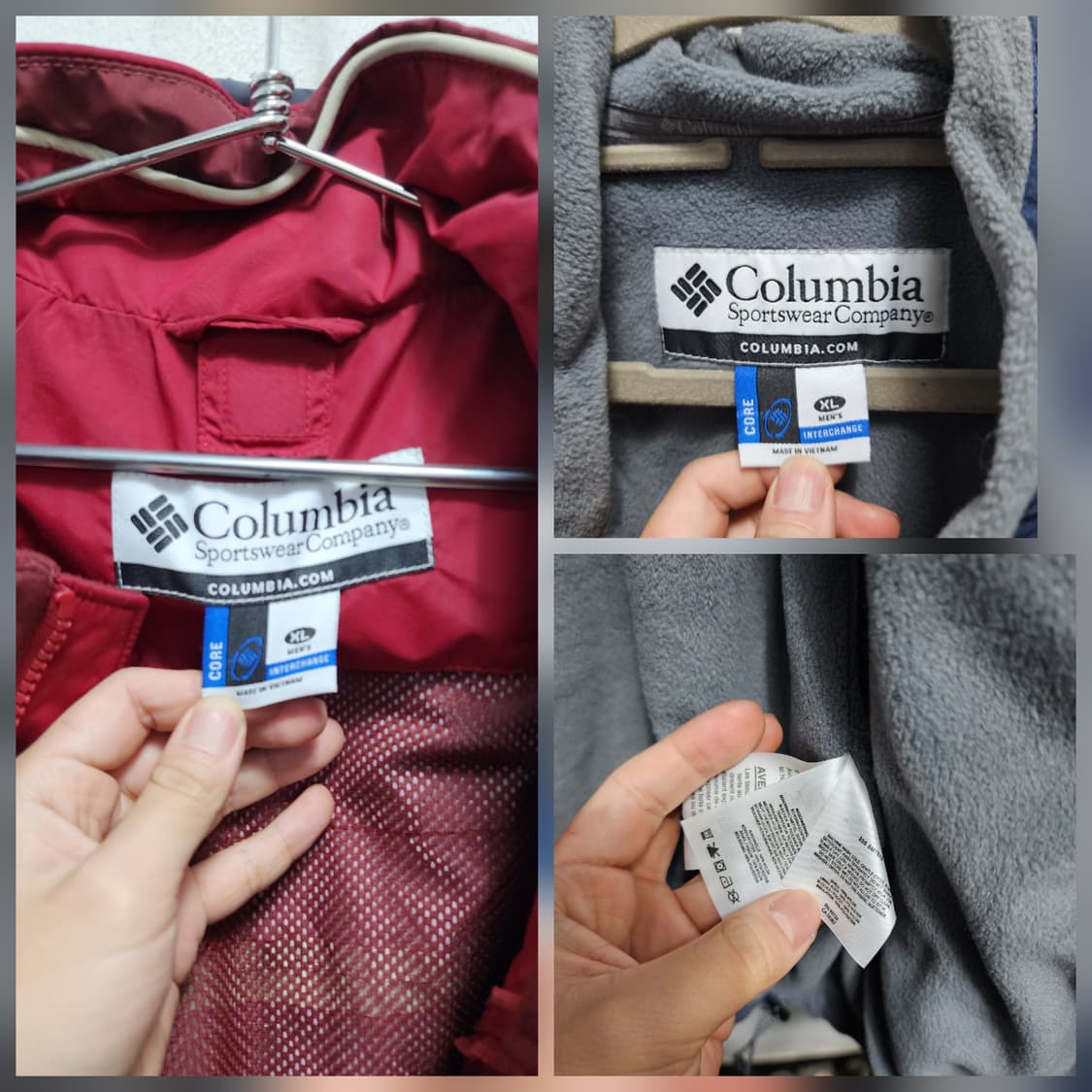 (내피포함) 컬럼비아 마운틴자켓 바람막이 XL 상품이미지8