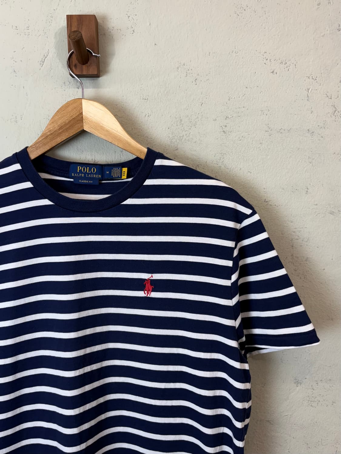 폴로랄프로렌 큐알 정품 스트라이프 반팔티 상품이미지3