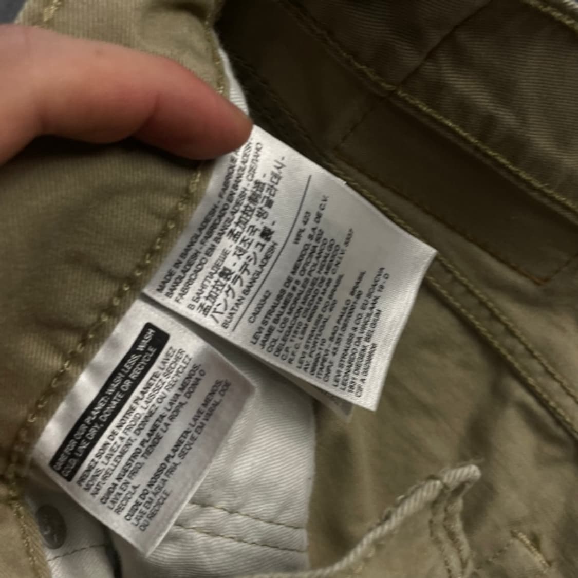 34 리바이스 511 데님팬츠 상품이미지2