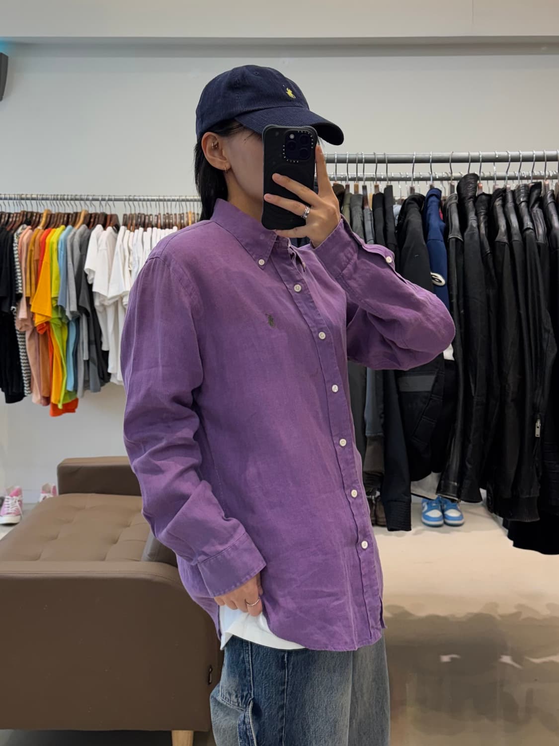 폴로 랄프로렌 린넨 셔츠 상품이미지5